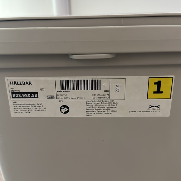 Ilea HALLBAR small bin - Picture 2 of 2